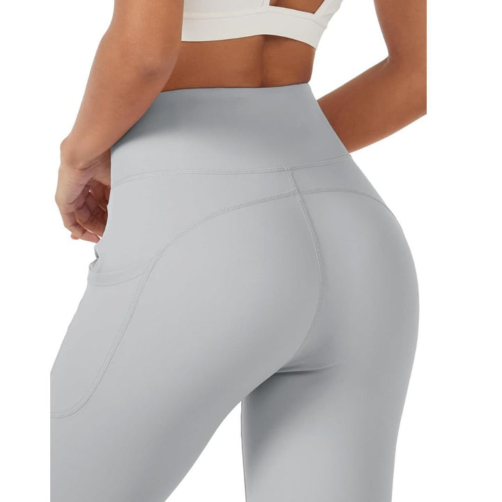 Women's High Waisted Leggings with Pockets Tummy Control Yoga Pants - Women's Pants