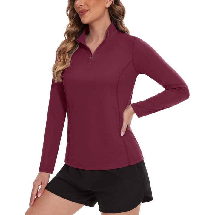 Women's Sun Protection Hiking Golf Shirts Long Sleeve - Women's Shirts