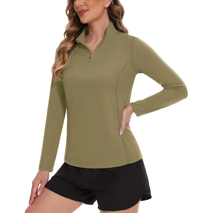 Women's Sun Protection Hiking Golf Shirts Long Sleeve - Women's Shirts