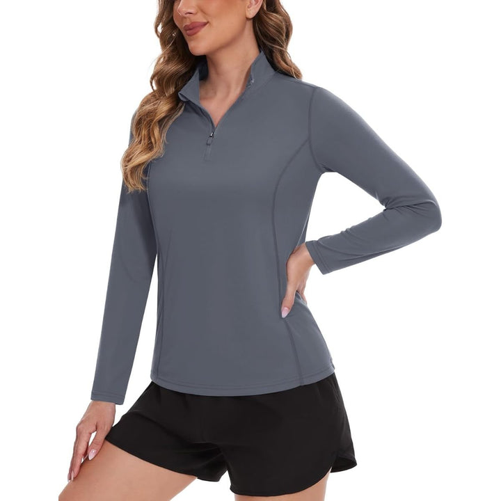 Women's Sun Protection Hiking Golf Shirts Long Sleeve - Women's Shirts