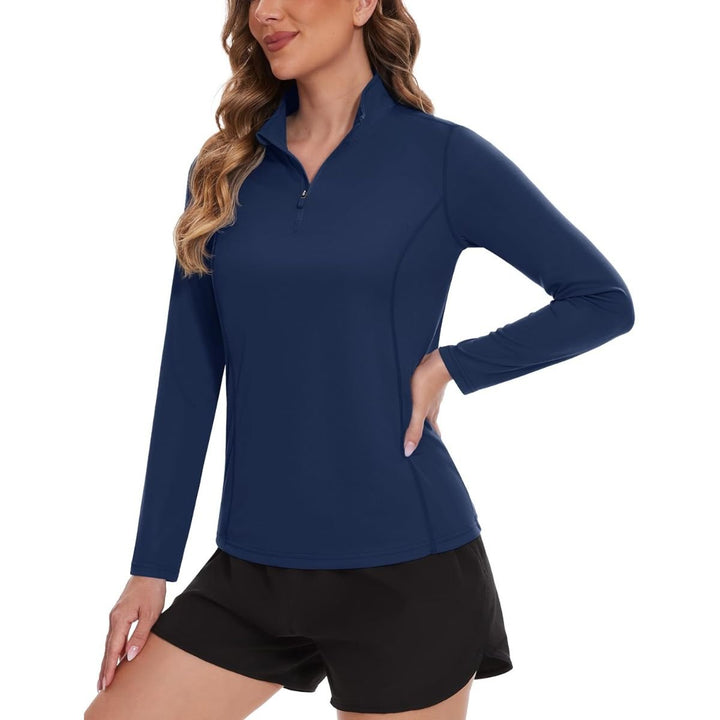 Women's Sun Protection Hiking Golf Shirts Long Sleeve - Women's Shirts