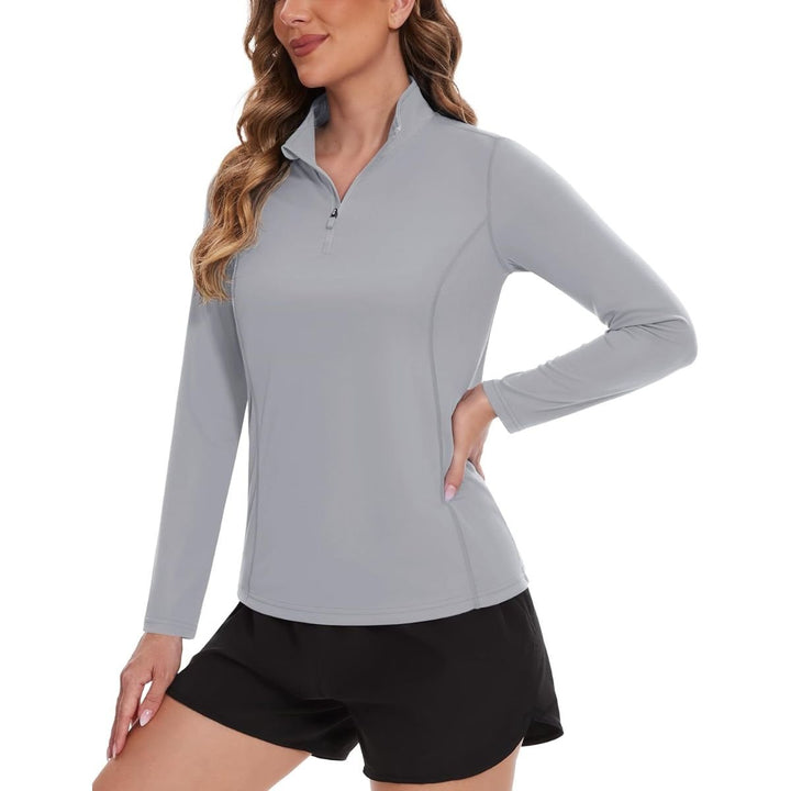 Women's Sun Protection Hiking Golf Shirts Long Sleeve - Women's Shirts
