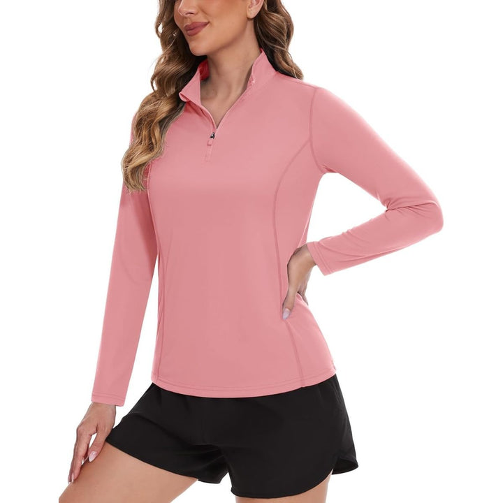 Women's Sun Protection Hiking Golf Shirts Long Sleeve - Women's Shirts