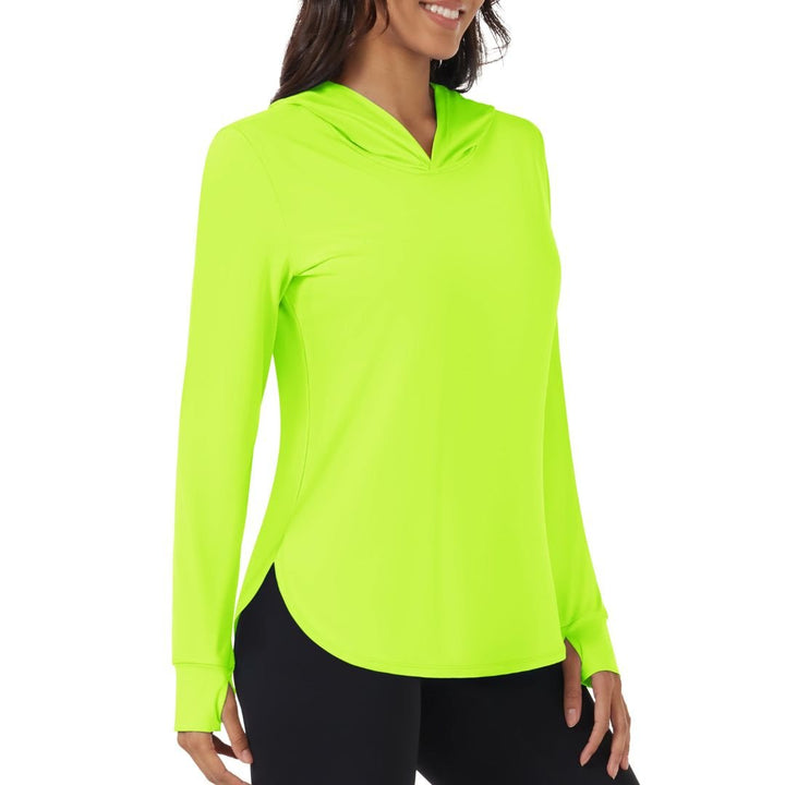 Women's UPF 80+ Sun Protection Hoodie Hiking UV Shirt - Women's hoodie