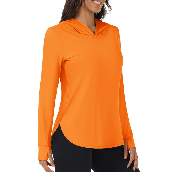 Women's UPF 80+ Sun Protection Hoodie Hiking UV Shirt - Women's hoodie