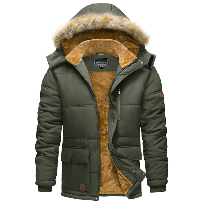 Men's Winter Jacket with Hood Snow Ski Coat - Fall Winter 2022