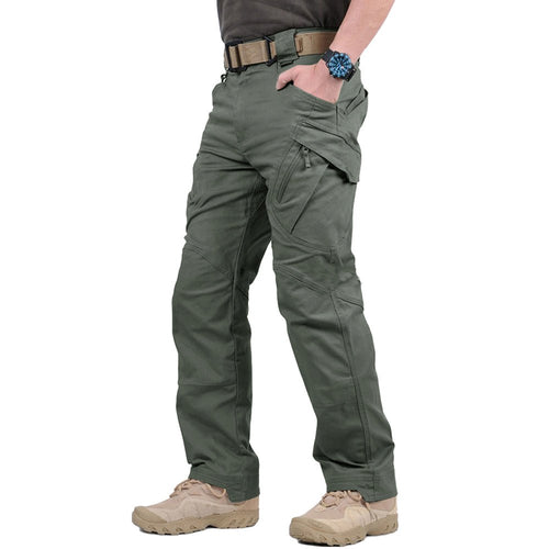 TACVASEN Summer Lightweight Trousers Mens Tactical Fishing Pants Outdoor  Hiking Nylon Quick Dry Cargo Pants Casual Work Trousers