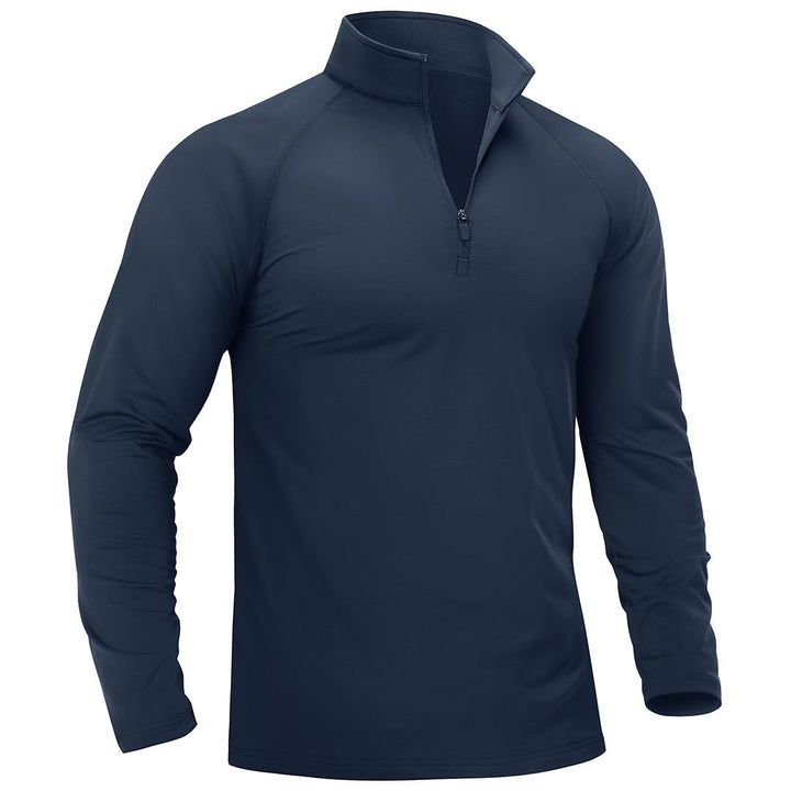 Men's 1/4 Zip Athletic Pullover Fleece Lined Sweatshirts - men's tops