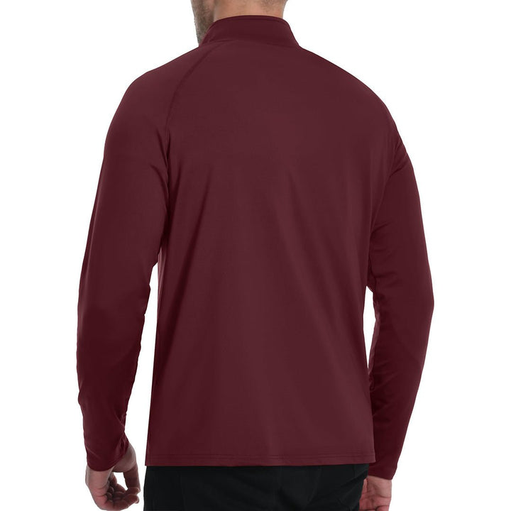 Men's 1/4 Zip Athletic Pullover Fleece Lined Sweatshirts - men's tops