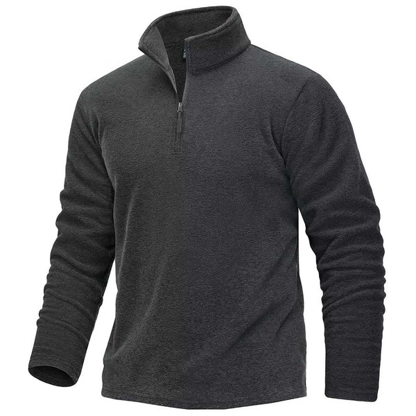 Men's 1/4 Zip Fleece Athletic Pullover Sweatshirts - Men's Sweatshirts