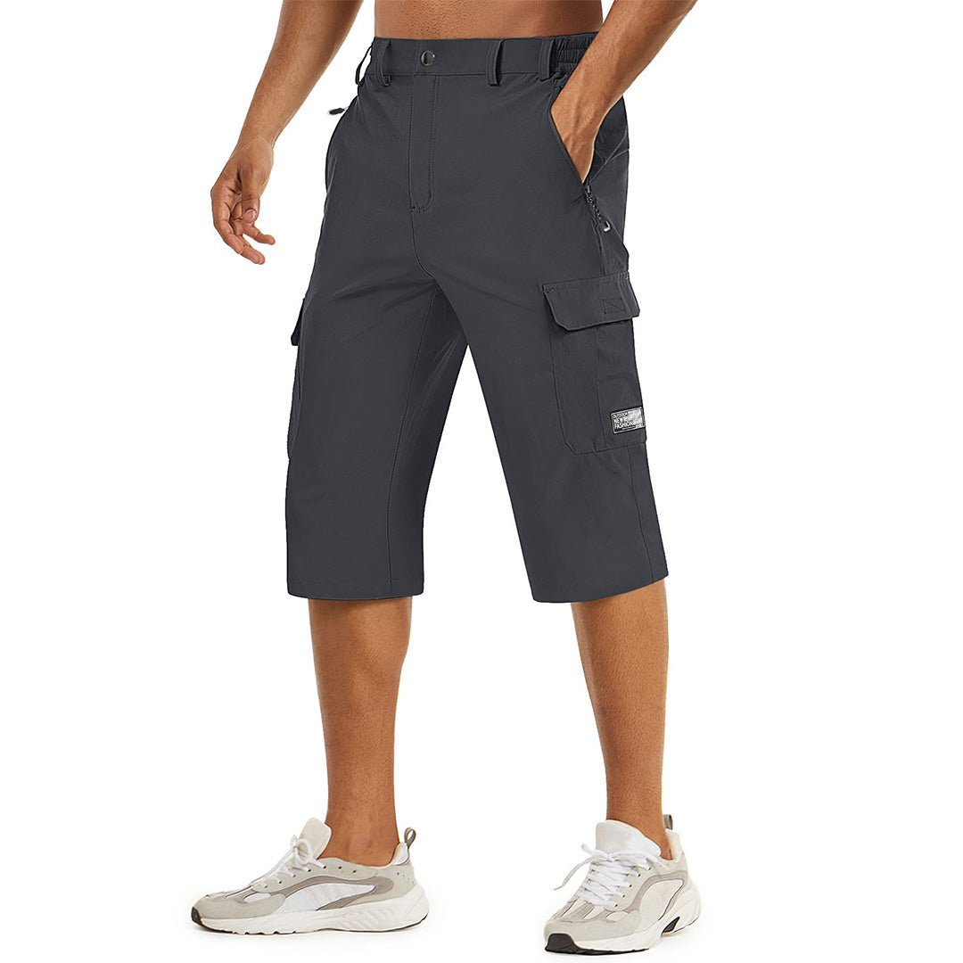 Pure Cotton Men's Cropped Trousers Designer Fashion Multi-pocket Oversized  Casual Tooling Capri Pants Men Cargo Pants Hy5820 | Fruugo NO
