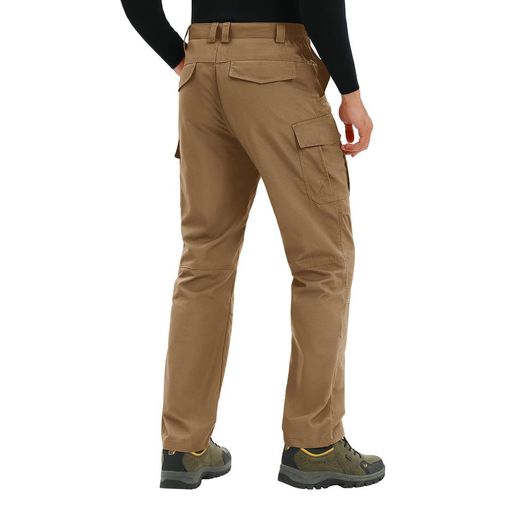 Men's 9 Pockets Ripstop Water Repellent Tactical Pants - Fall Winter 2022