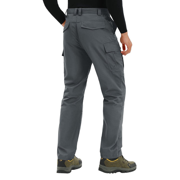 Men's 9 Pockets Ripstop Water Repellent Tactical Pants - Fall Winter 2022