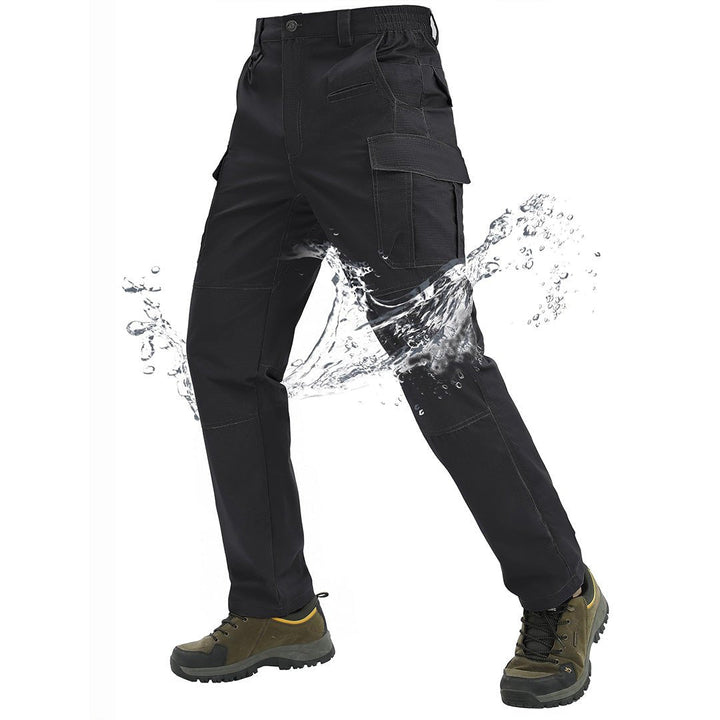 Men's 9 Pockets Ripstop Water Repellent Tactical Pants - Fall Winter 2022