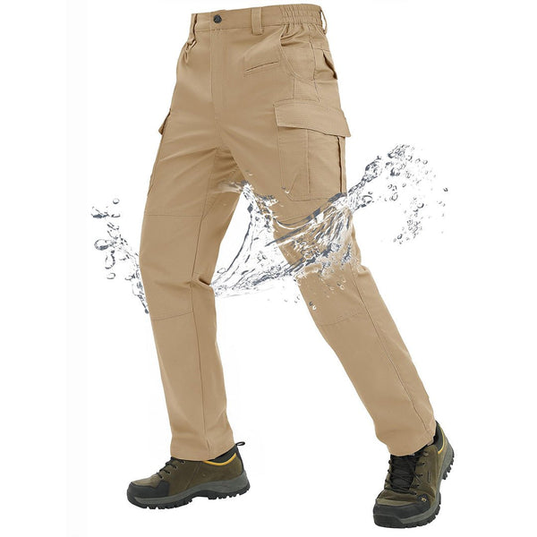 Men's 9 Pockets Ripstop Water Repellent Tactical Pants - Fall Winter 2022