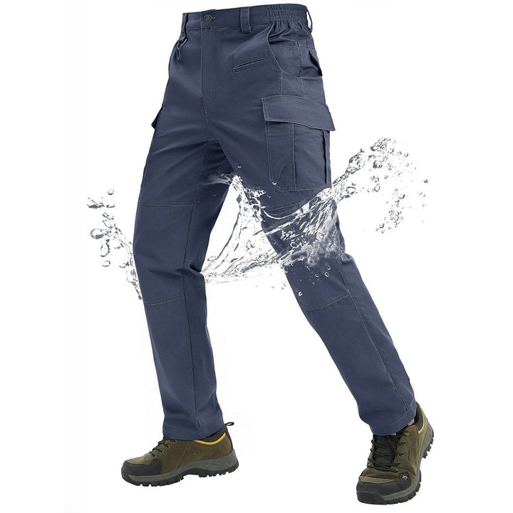 Men's 9 Pockets Ripstop Water Repellent Tactical Pants - Fall Winter 2022