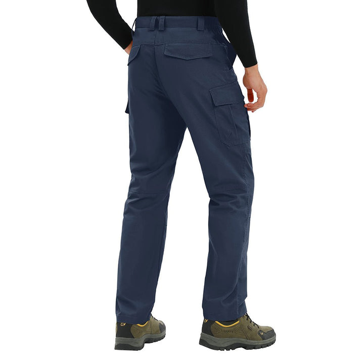 Men's 9 Pockets Ripstop Water Repellent Tactical Pants - Fall Winter 2022