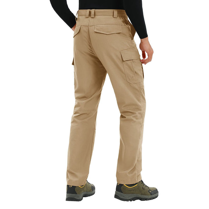 Men's 9 Pockets Ripstop Water Repellent Tactical Pants - Fall Winter 2022