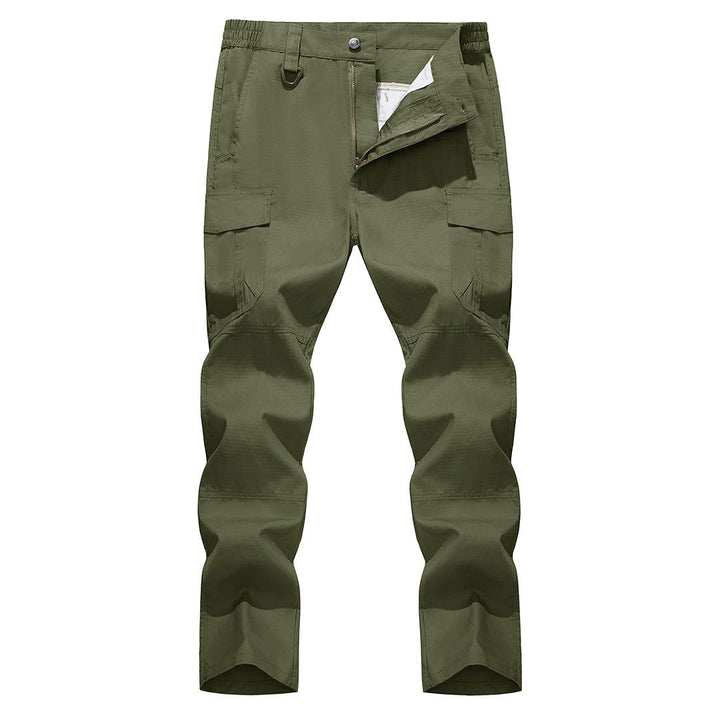 Men's 9 Pockets Ripstop Water Repellent Tactical Pants - Fall Winter 2022