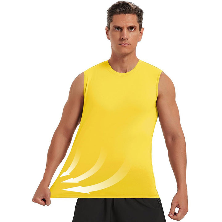 Men's Bodybuilding Tank Tops Cotton Workout T-Shirts - Men's T-shirts