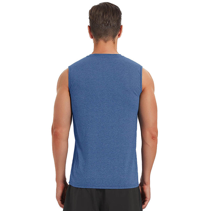 Men's Bodybuilding Tank Tops Cotton Workout T-Shirts - Men's T-shirts