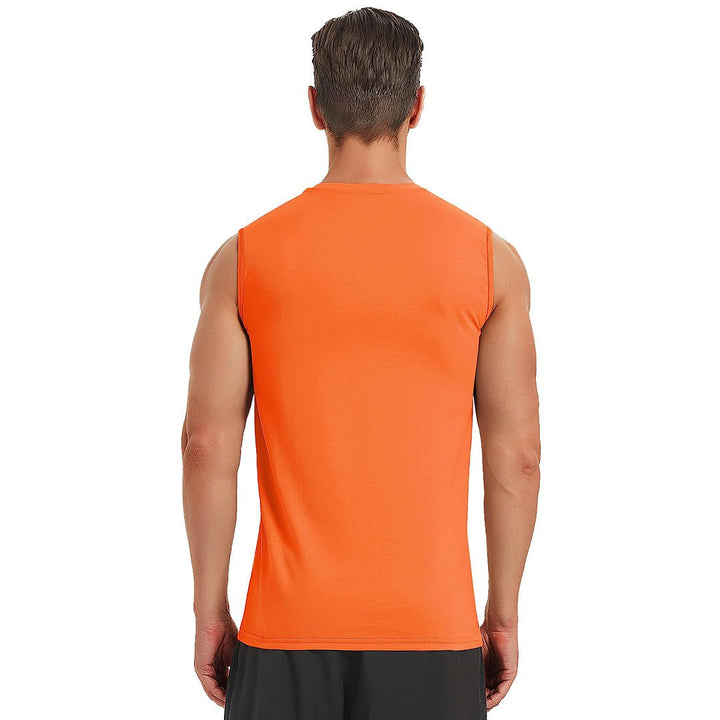 Men's Bodybuilding Tank Tops Cotton Workout T-Shirts - Men's T-shirts