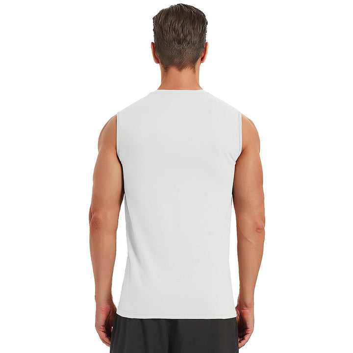 Men's Bodybuilding Tank Tops Cotton Workout T-Shirts - Men's T-shirts