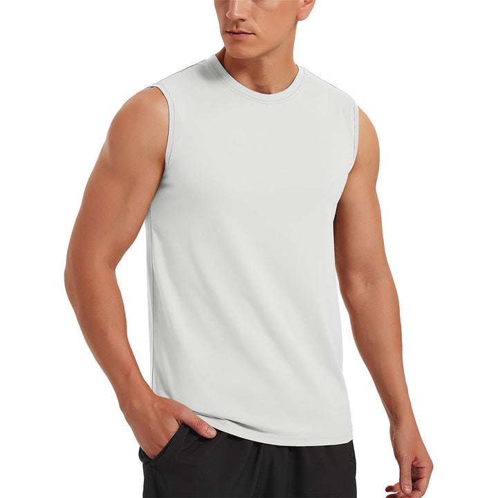 Men's Bodybuilding Tank Tops Cotton Workout T-Shirts - Men's T-shirts