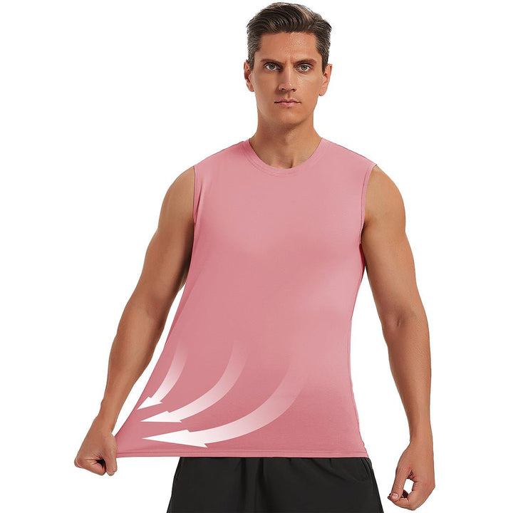 Men's Bodybuilding Tank Tops Cotton Workout T-Shirts - Men's T-shirts