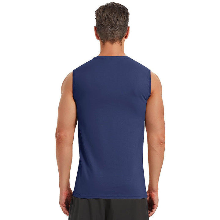 Men's Bodybuilding Tank Tops Cotton Workout T-Shirts - Men's T-shirts