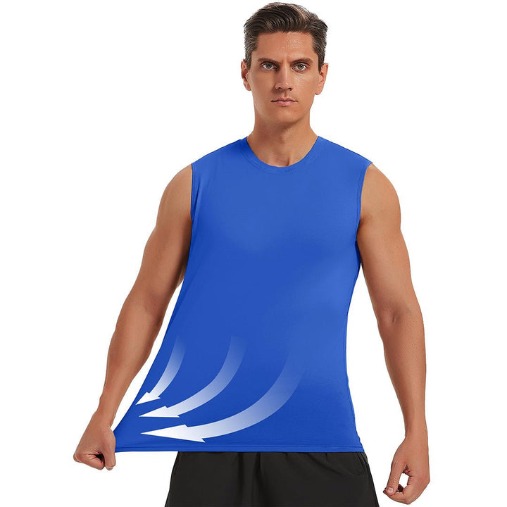 Men's Bodybuilding Tank Tops Cotton Workout T-Shirts - Men's T-shirts