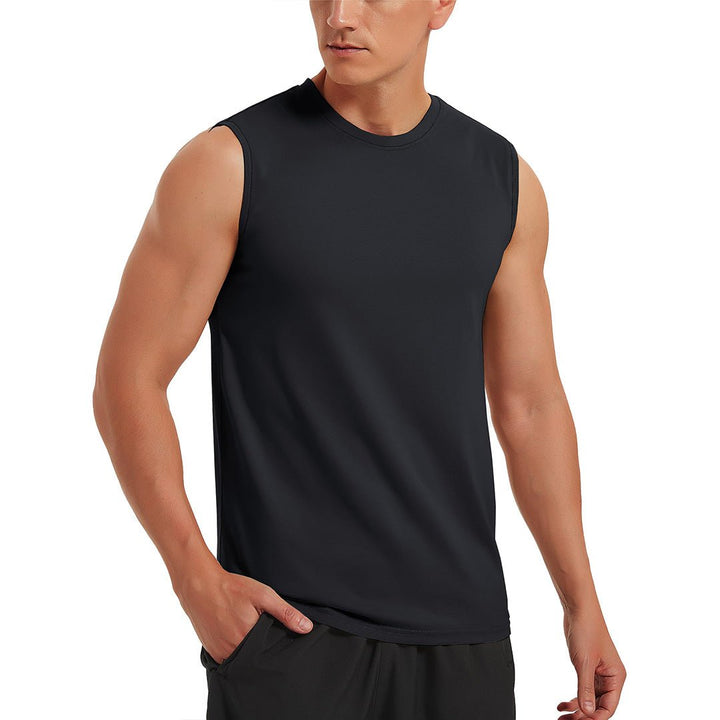 Men's Bodybuilding Tank Tops Cotton Workout T-Shirts - Men's T-shirts