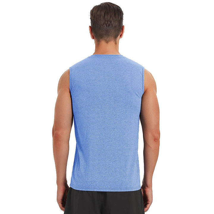 Men's Bodybuilding Tank Tops Cotton Workout T-Shirts - Men's T-shirts