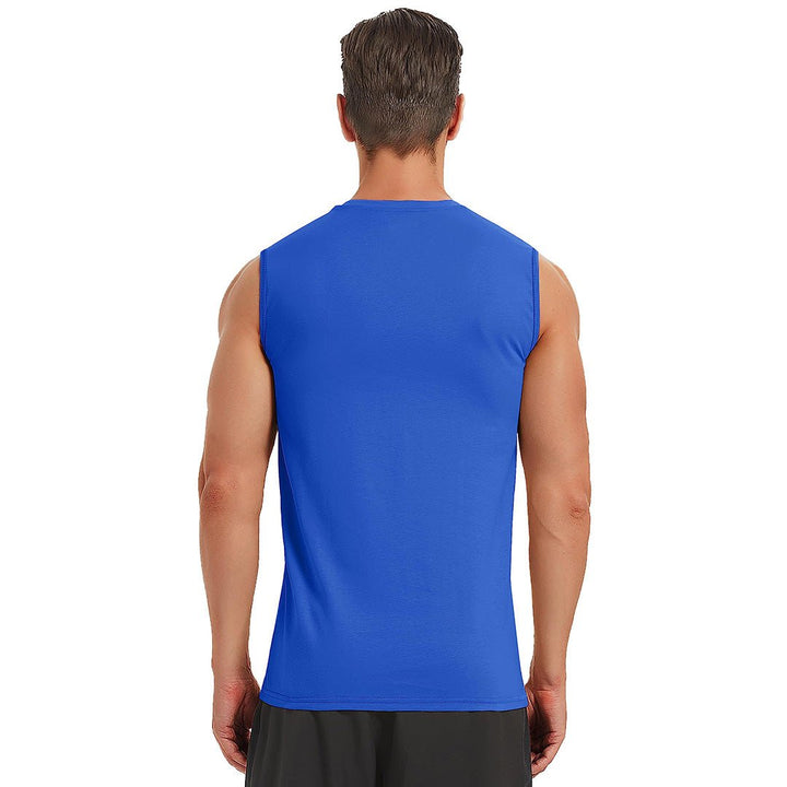 Men's Bodybuilding Tank Tops Cotton Workout T-Shirts - Men's T-shirts