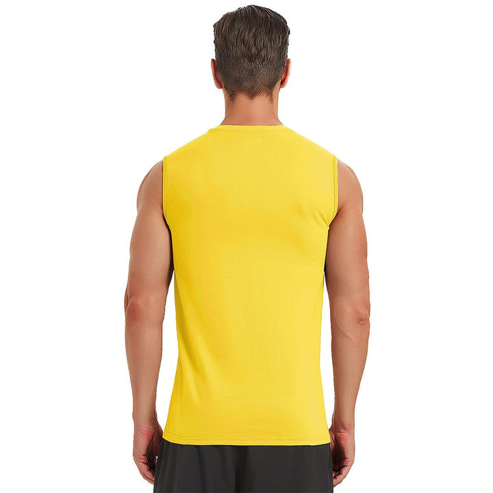 Men's Bodybuilding Tank Tops Cotton Workout T-Shirts - Men's T-shirts