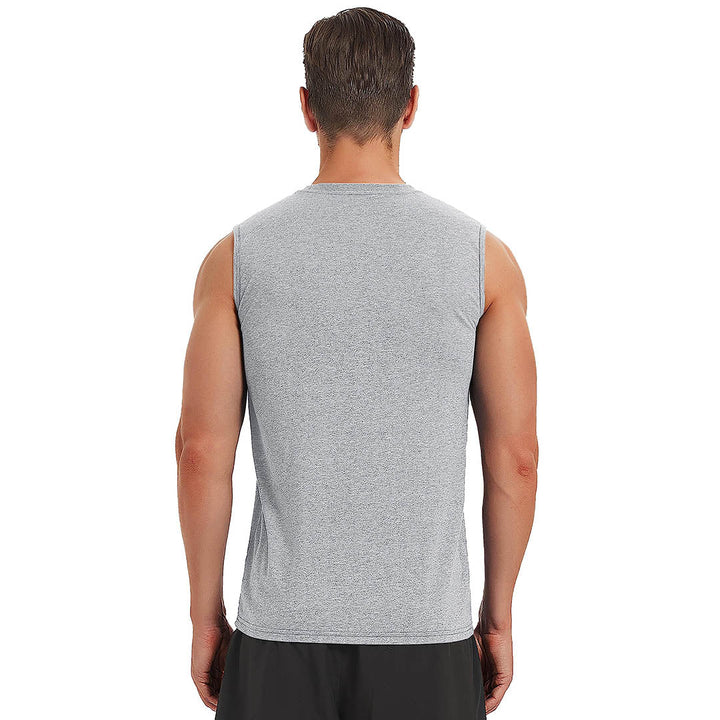 Men's Bodybuilding Tank Tops Cotton Workout T-Shirts - Men's T-shirts