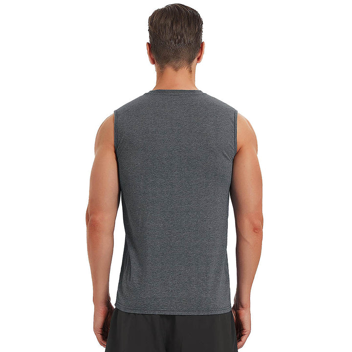 Men's Bodybuilding Tank Tops Cotton Workout T-Shirts - Men's T-shirts