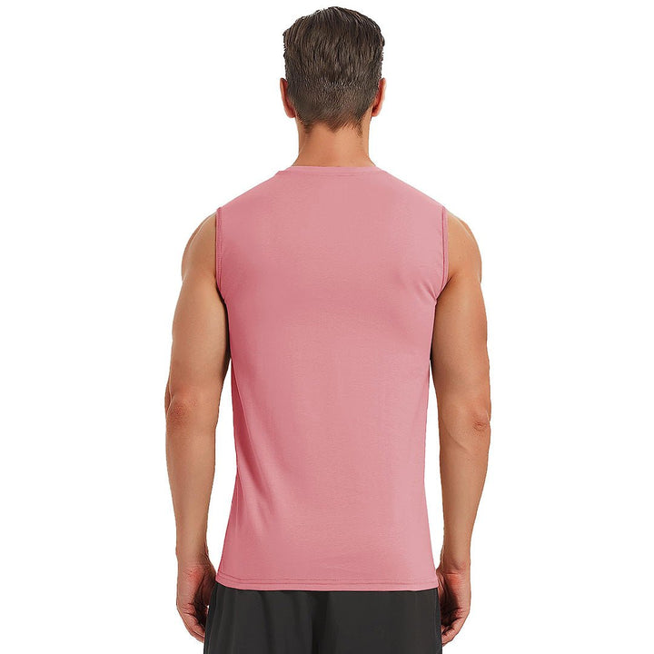 Men's Bodybuilding Tank Tops Cotton Workout T-Shirts - Men's T-shirts