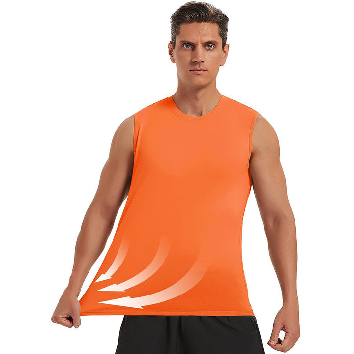 Men's Bodybuilding Tank Tops Cotton Workout T-Shirts - Men's T-shirts