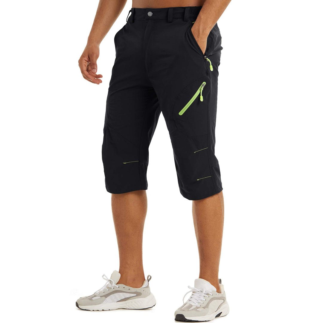 Men Bermuda Cargo Shorts 3/4 Capri Pant Trekking Trouser Shortenable With  Zipper | Fruugo KR