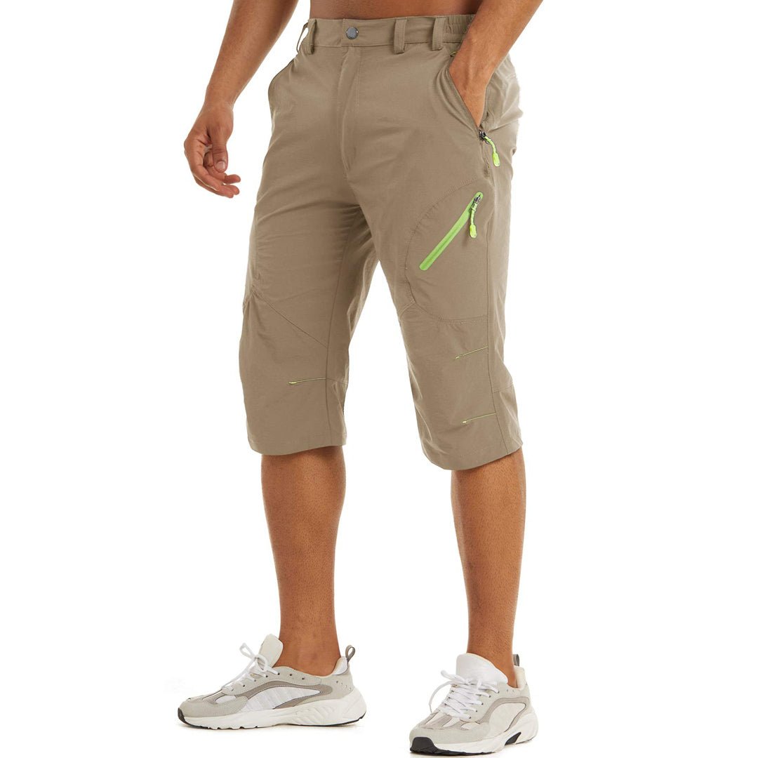 symoid Mens Capri Pants- Casual Slim Sweatpants Pants Calf-Length Linen  Trousers Baggy Harem Pants Black M - Walmart.com