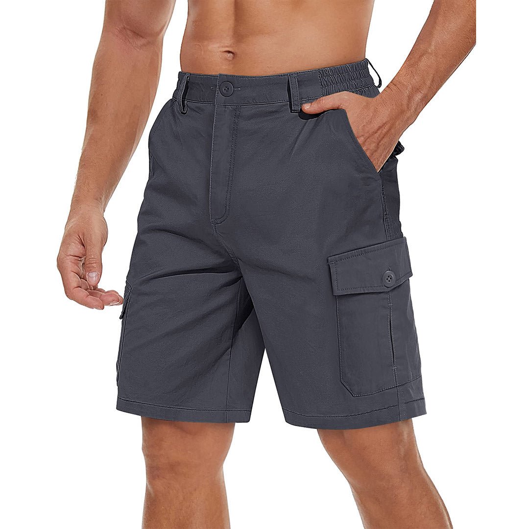 Men's Casual Cargo Shorts - TACVASEN