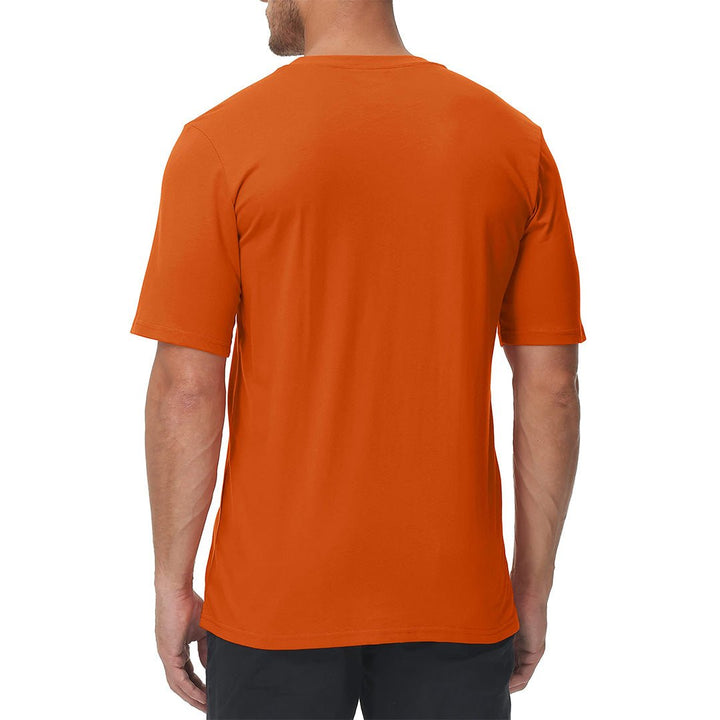 Men's Casual Cotton Henley Shirts - Men's T-shirts