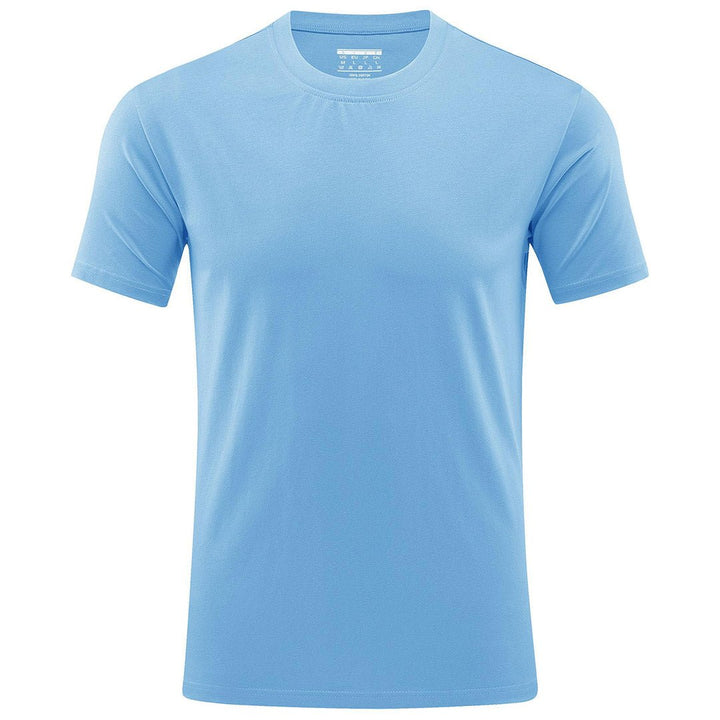 Men's Casual Crew Neck Cotton T-Shirt - Men's T-shirts