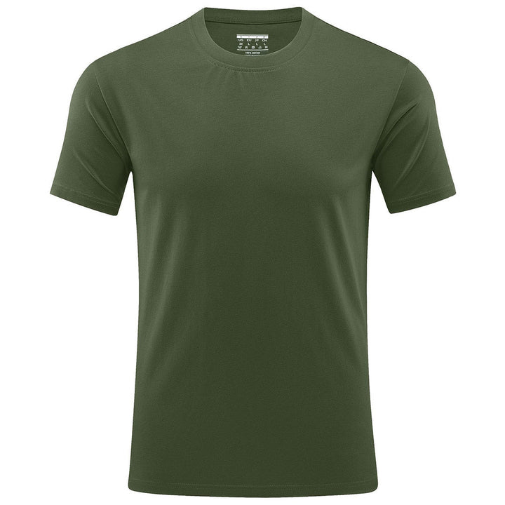 Men's Casual Crew Neck Cotton T-Shirt - Men's T-shirts