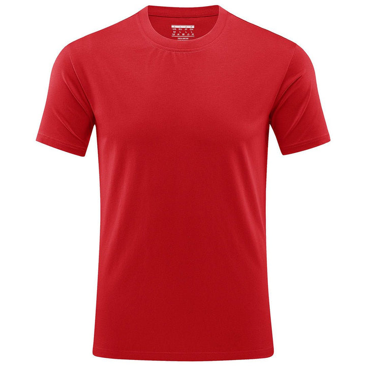 Men's Casual Crew Neck Cotton T-Shirt - Men's T-shirts