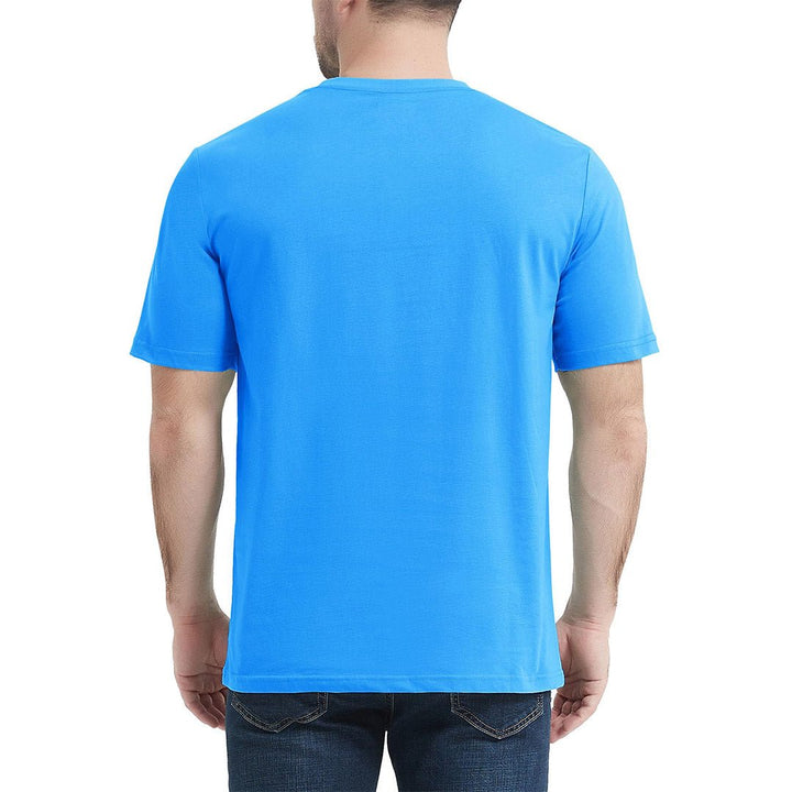 Men's Casual Crew Neck Cotton T-Shirt - Men's T-shirts