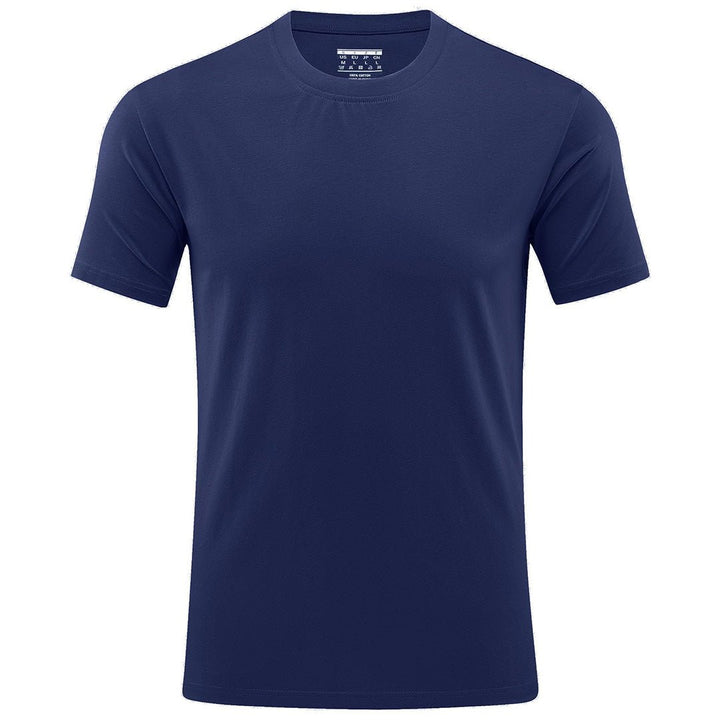 Men's Casual Crew Neck Cotton T-Shirt - Men's T-shirts