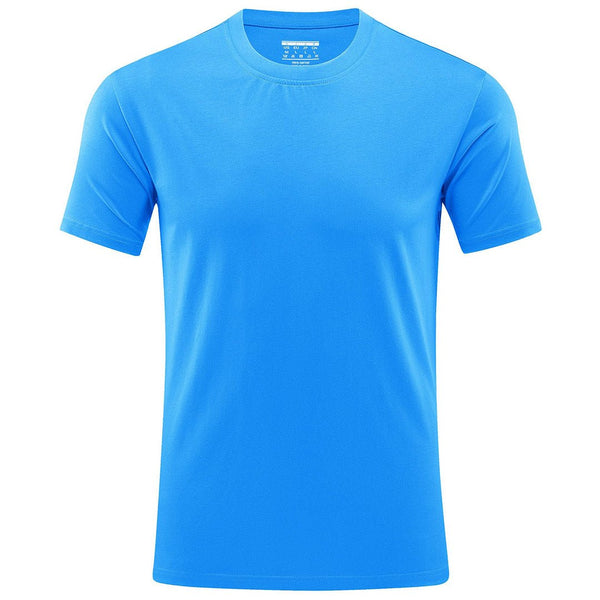 Men's Casual Crew Neck Cotton T-Shirt - Men's T-shirts
