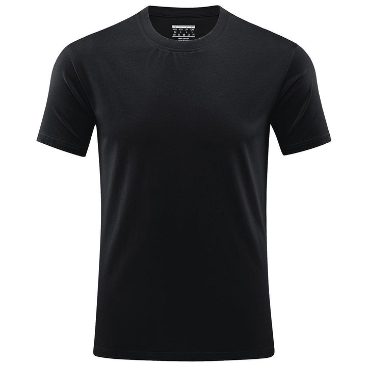 Men's Casual Crew Neck Cotton T-Shirt - Men's T-shirts